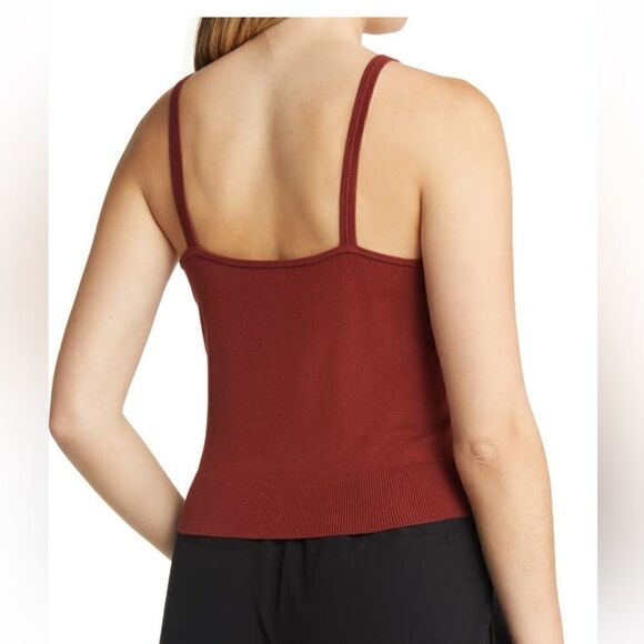 Halogen strappy sweater tank size M - Picture 3 of 12